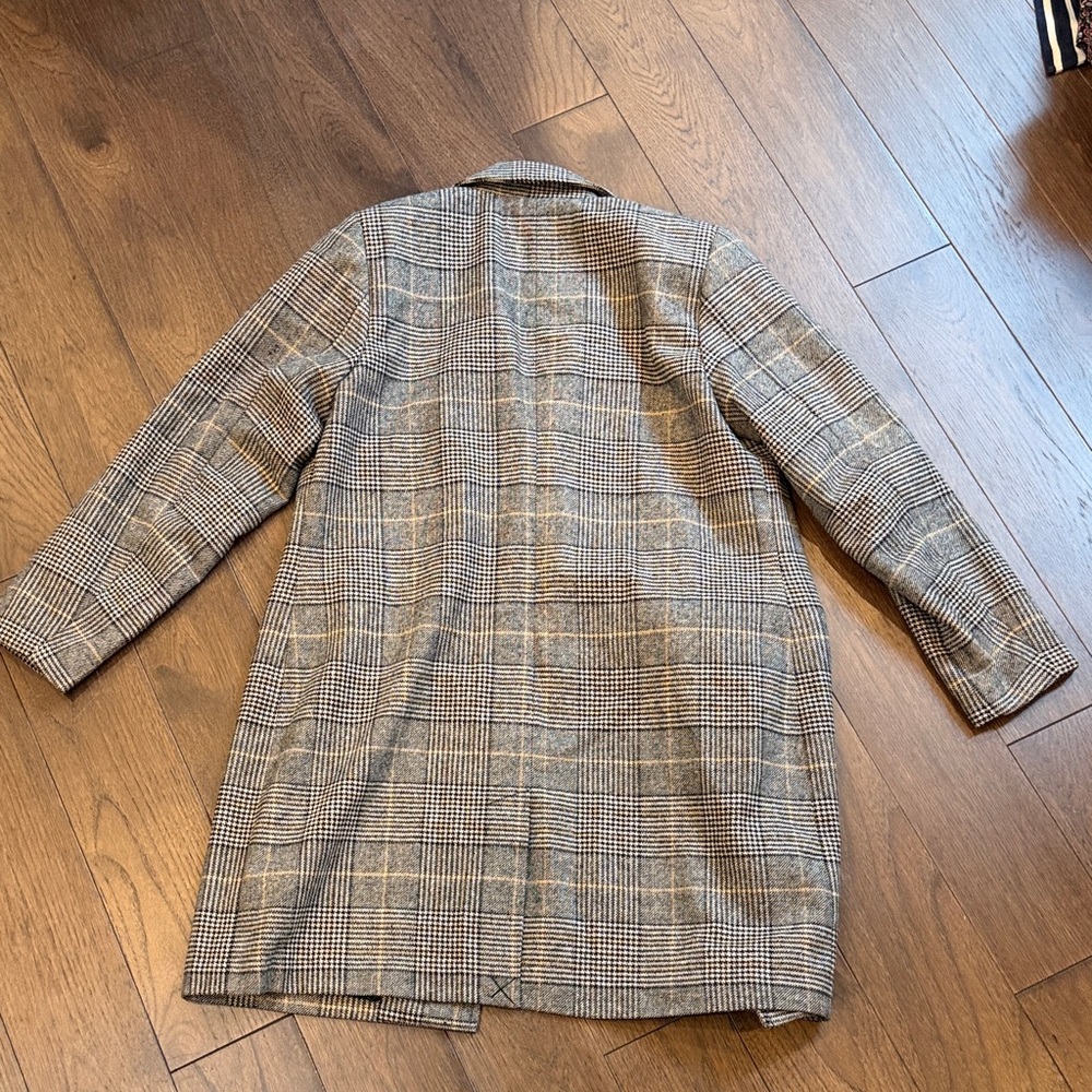 Centigrade Plaid Women's Blazer Coat Size 10 C11-011 - Picture 8 of 9